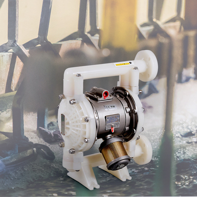 Portable and Easy to Install Plastic Diaphragm Pump for Safe Material Processing 1inch